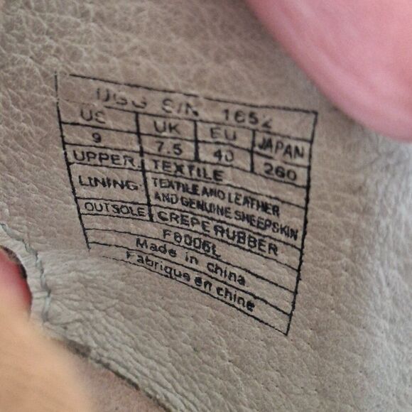 Ugg ankle strap wedge espadrille wool sandals size 9 - Picture 8 of 11